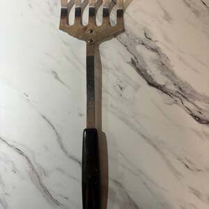Vintage Stanhome Stainless Slotted Spatula Turner with Bakelite Handle